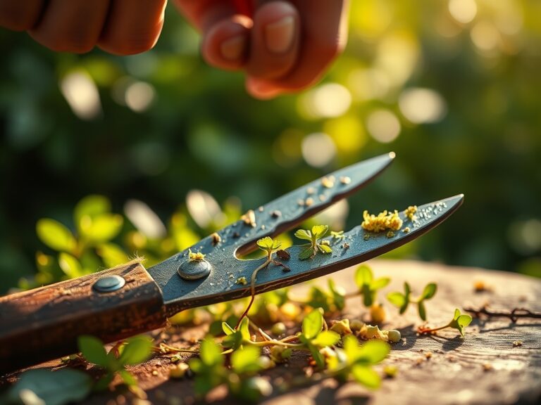 9 Steps to Clean Garden Shears with a Quick Maintenance Trick