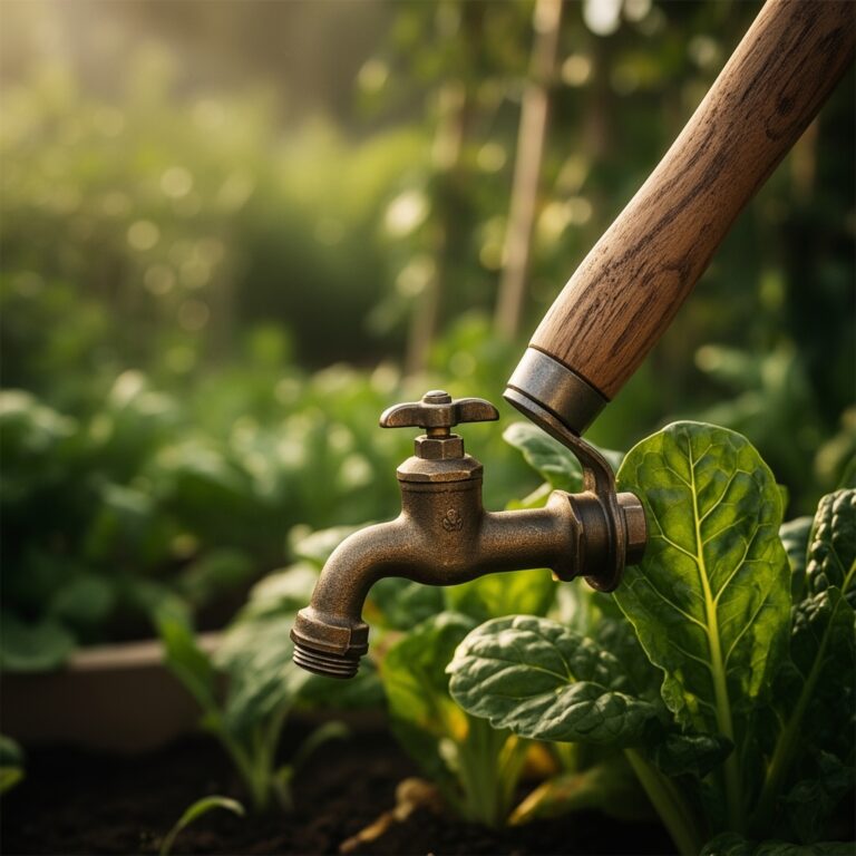 7 Irrigation Steps to Install a Tap for Localized Vegetable Watering